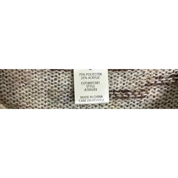 Max Studio Women’s Tan Brown Knit Pullover Sweater Crew Neck Size XL NWOT - Picture 2 of 16